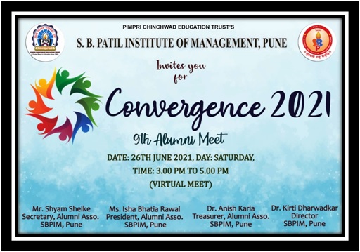 Convergence 2021 SBPIM’s 9th Alumni Meet Report