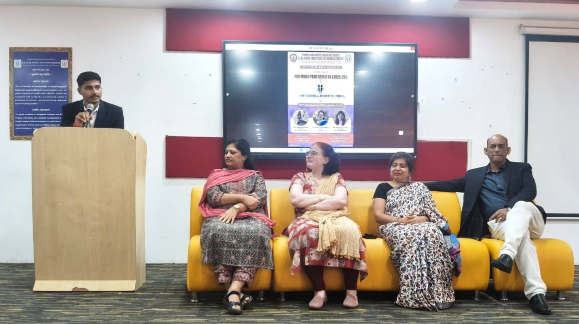 HR Generalist Certification Programme- 2024-25.