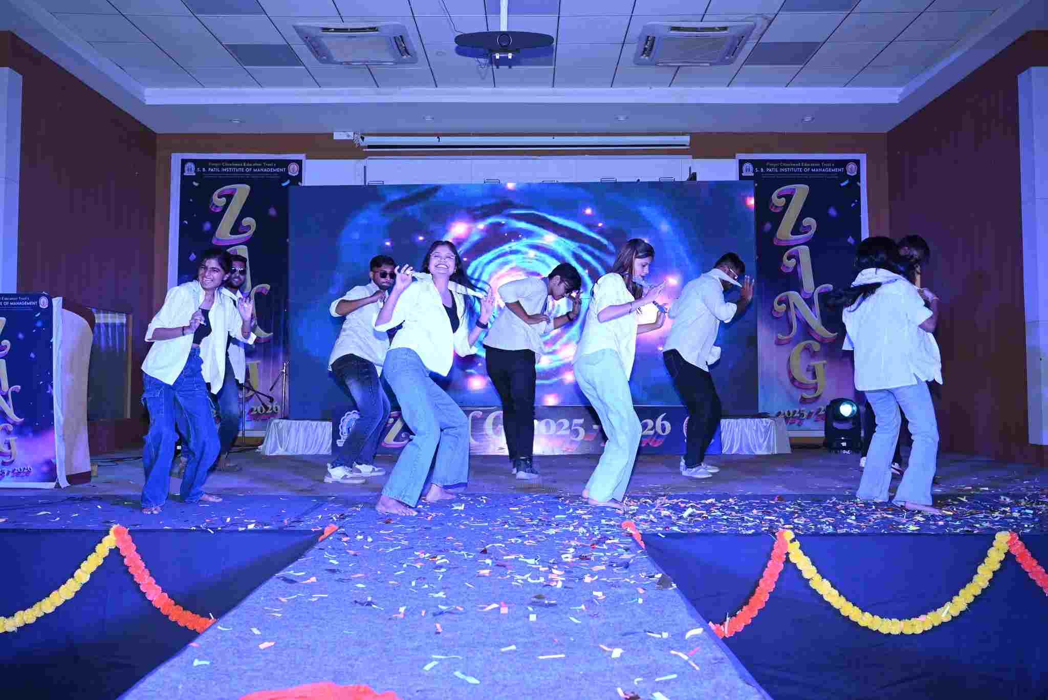 The Cultural Fest Zing 2025-26, SBPIM