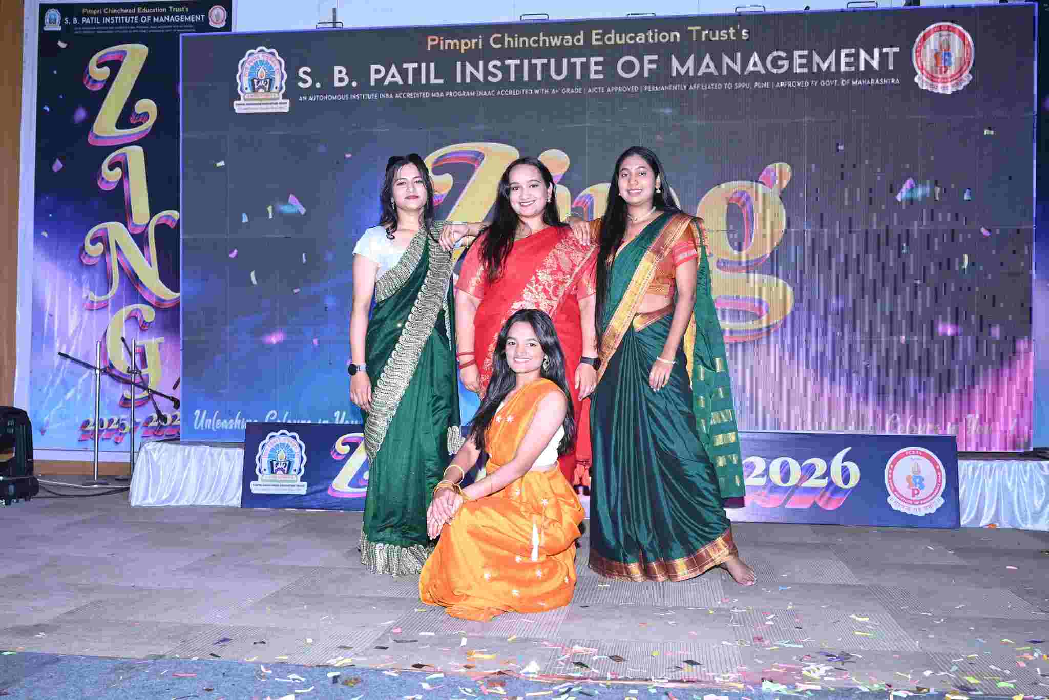 The Cultural Fest Zing 2025-26, SBPIM