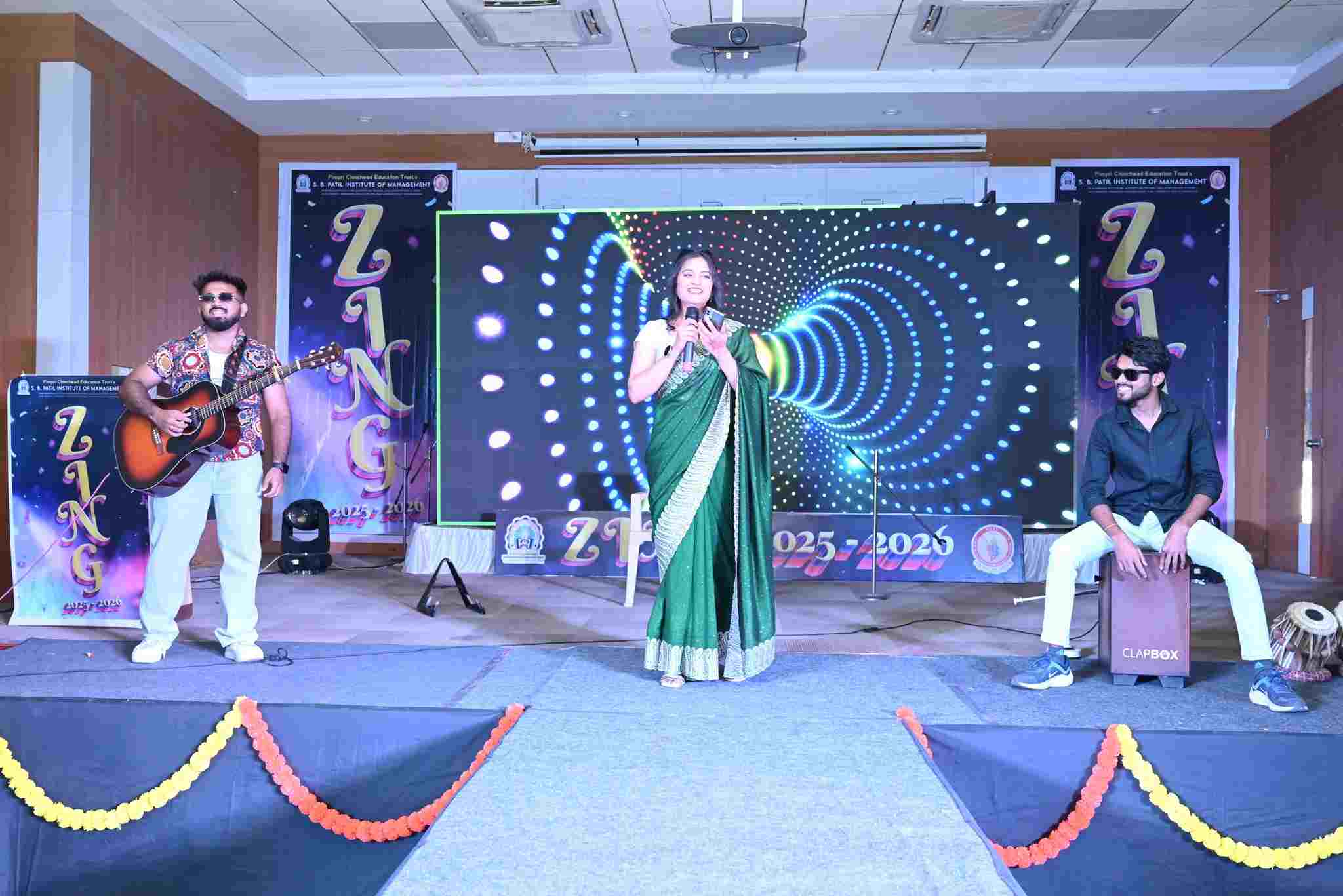 The Cultural Fest Zing 2025-26, SBPIM