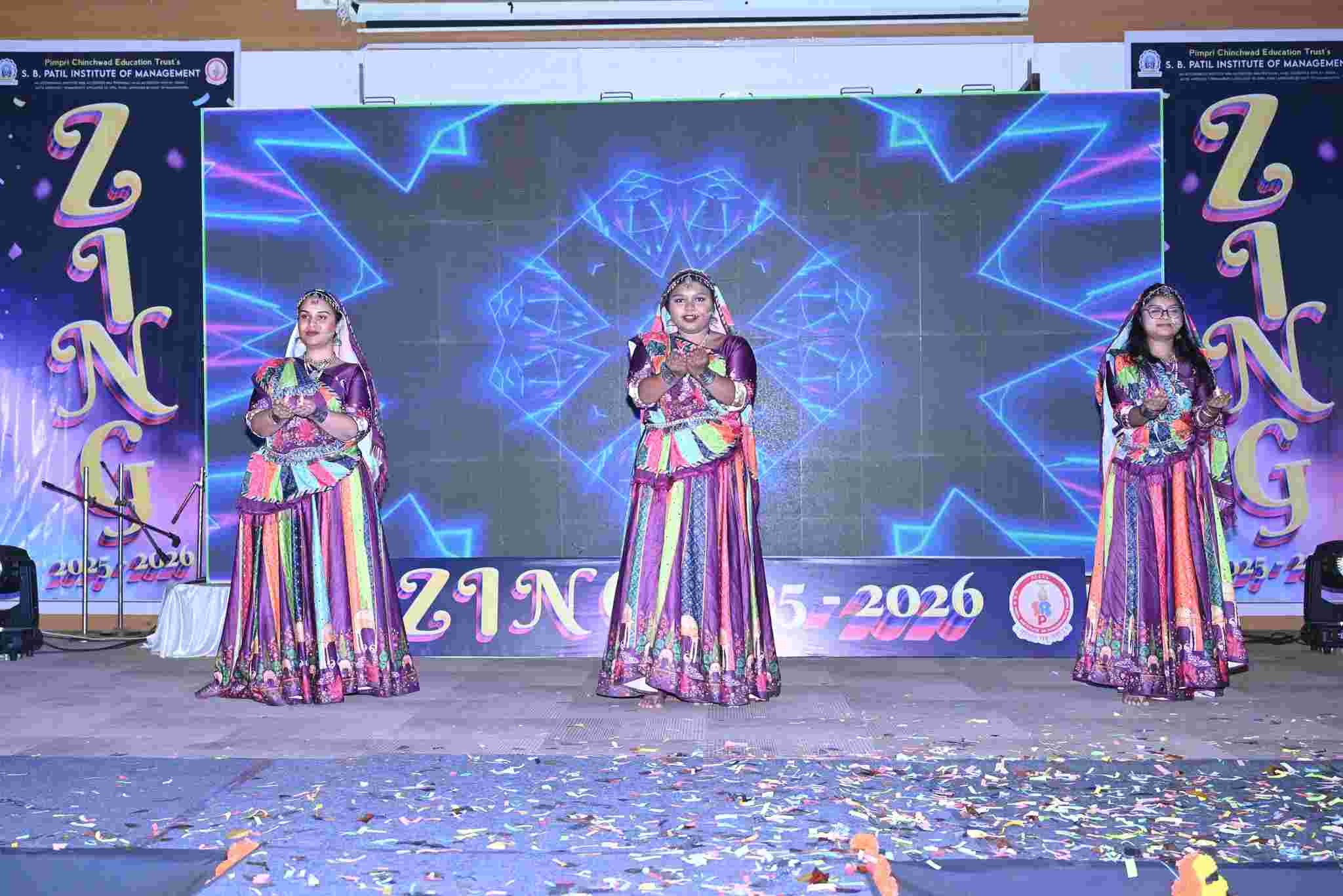 The Cultural Fest Zing 2025-26, SBPIM
